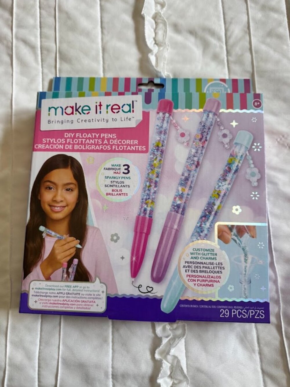 Make It Real DIY Floaty Pens Kit Brand New